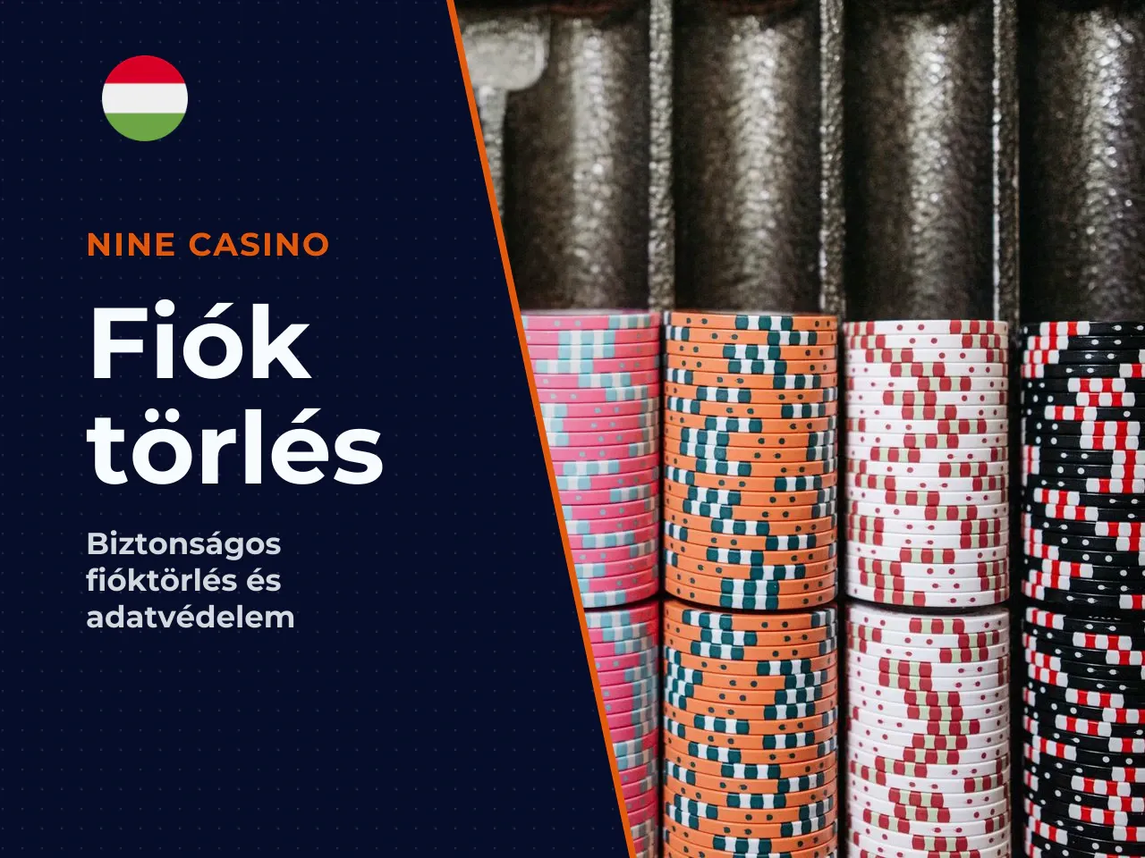 A Nine Casino fiók törlése és