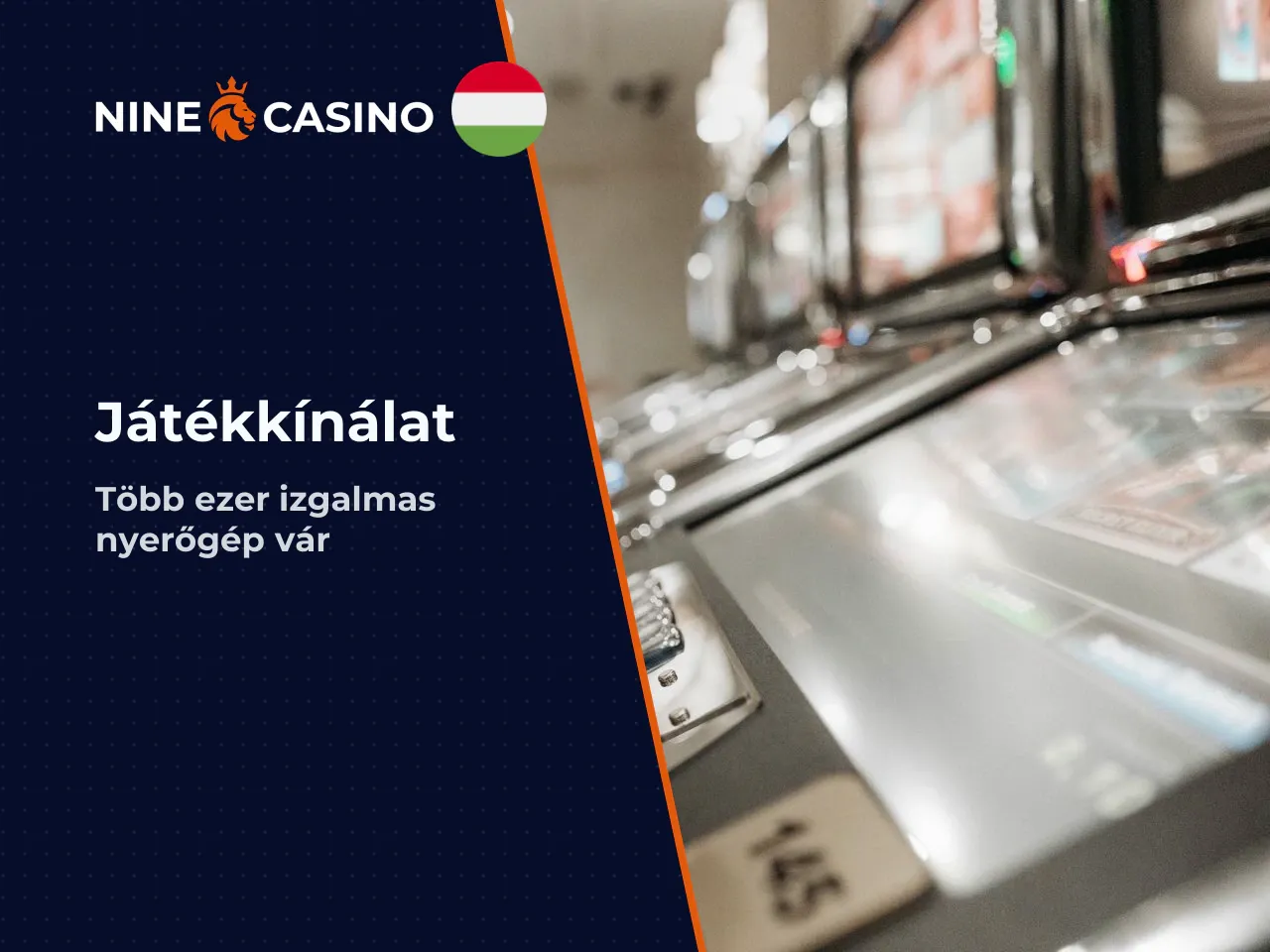 Nine Casino játékok nyerőgépek, élő kaszinó