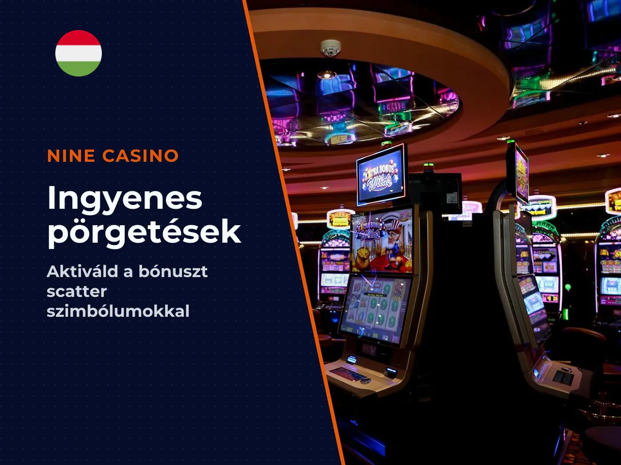 Ingyenes pörgetések aktiválása scatter szimbólumokkal. A