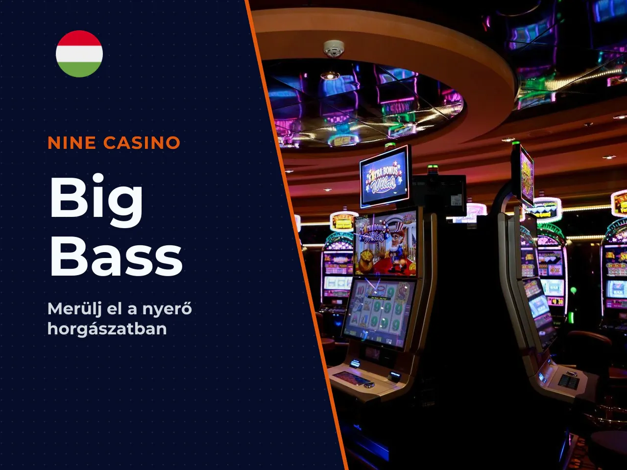 Horgászat téma és Big Bass látványvilág