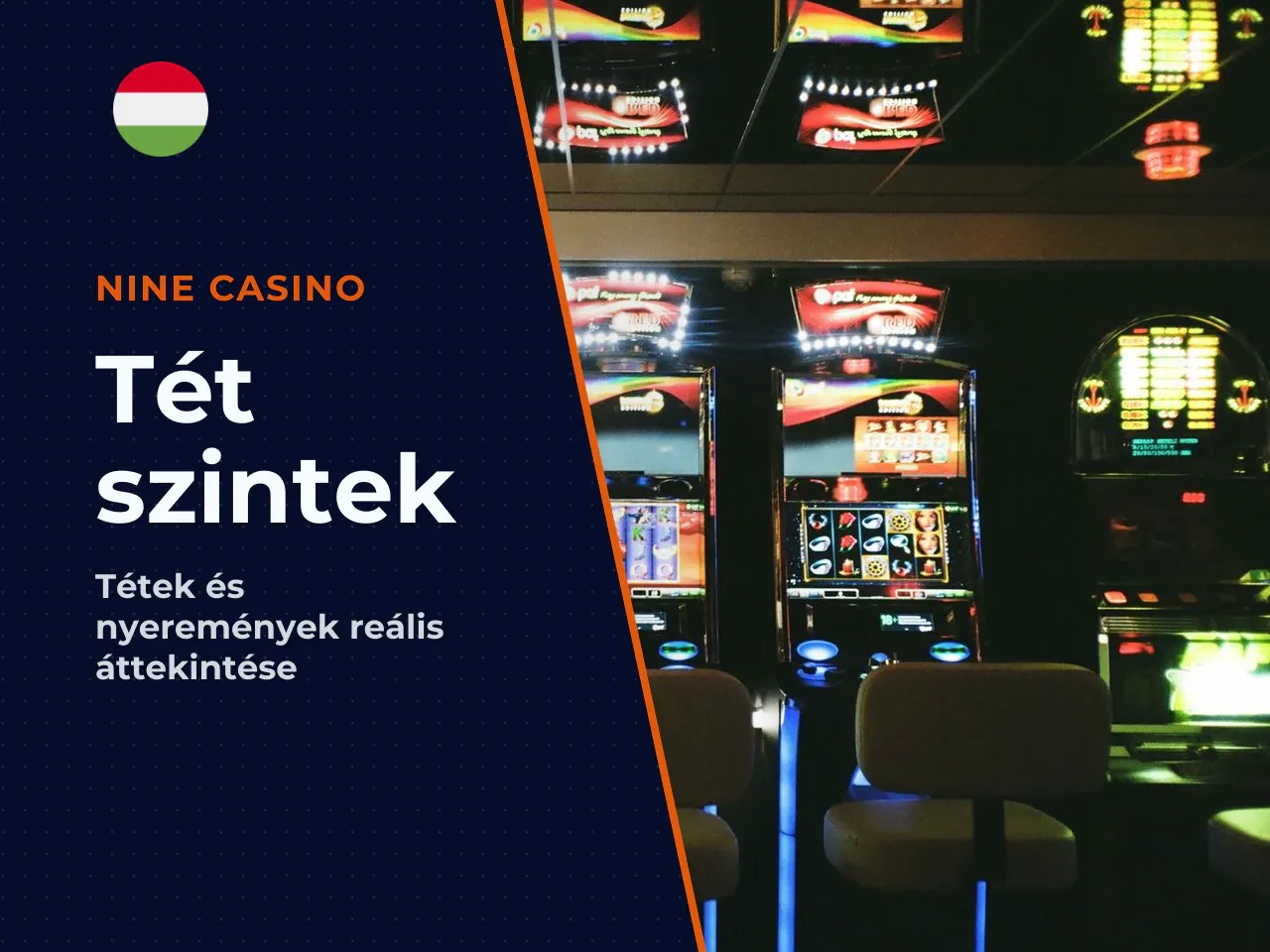 Tét tartomány, maximális nyeremény és reális