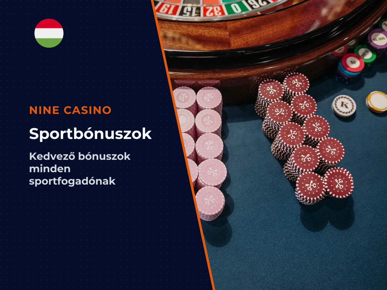 Nine Casino sportfogadási bónuszok. A kaszinóajánlatok