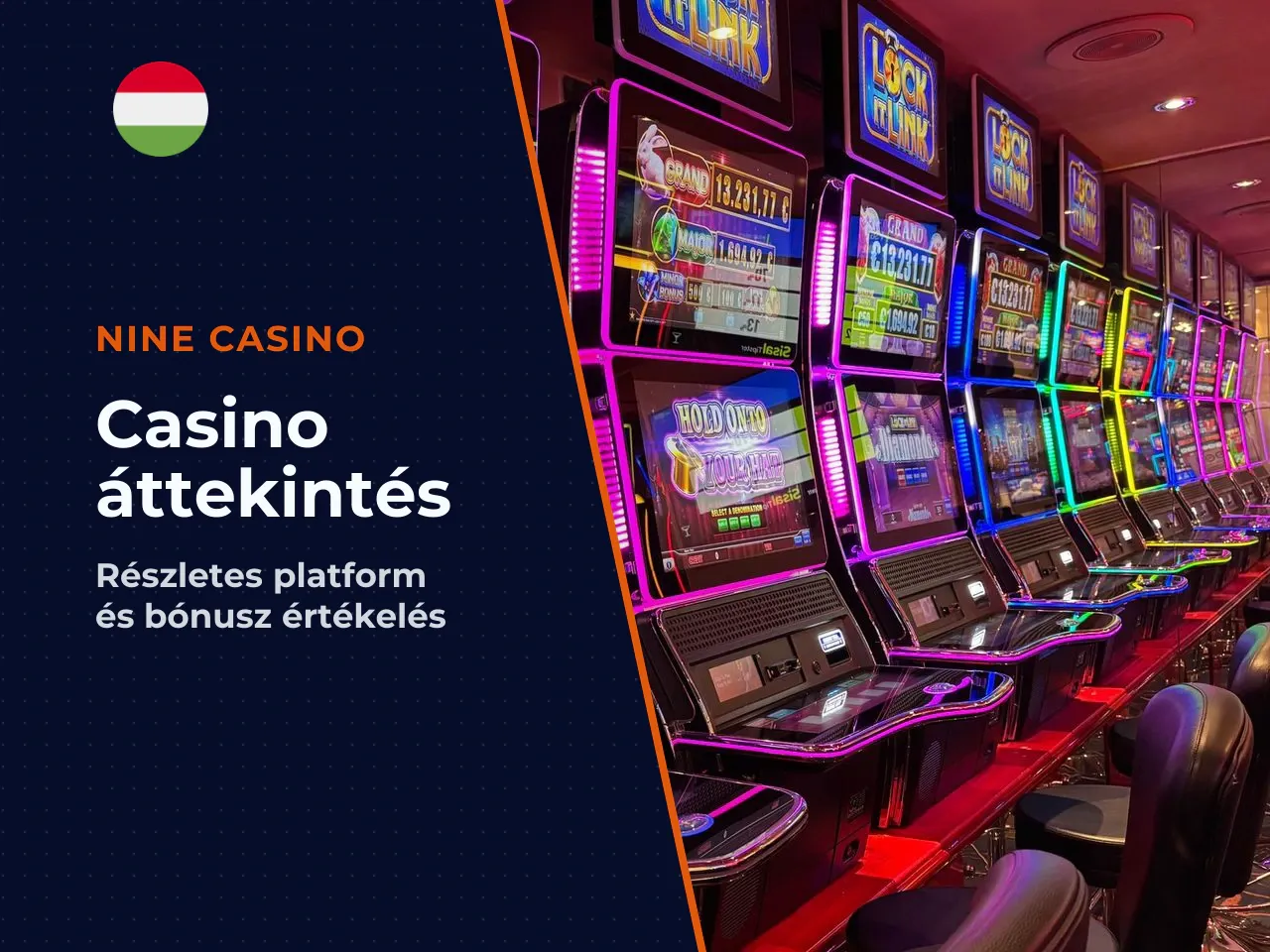 Nine Online Casino áttekintés mit kínál