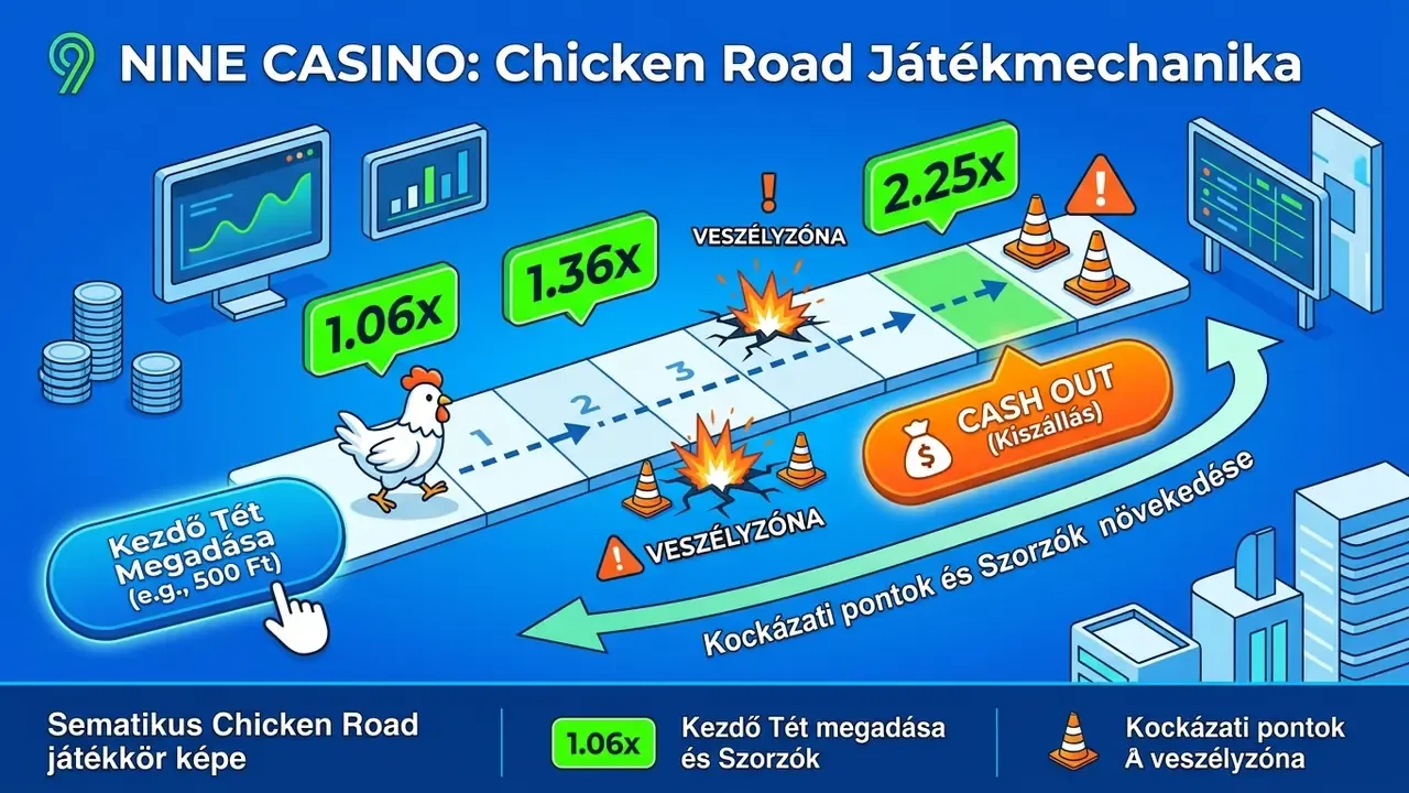 Chicken road játék alapmechanikája és szorzói