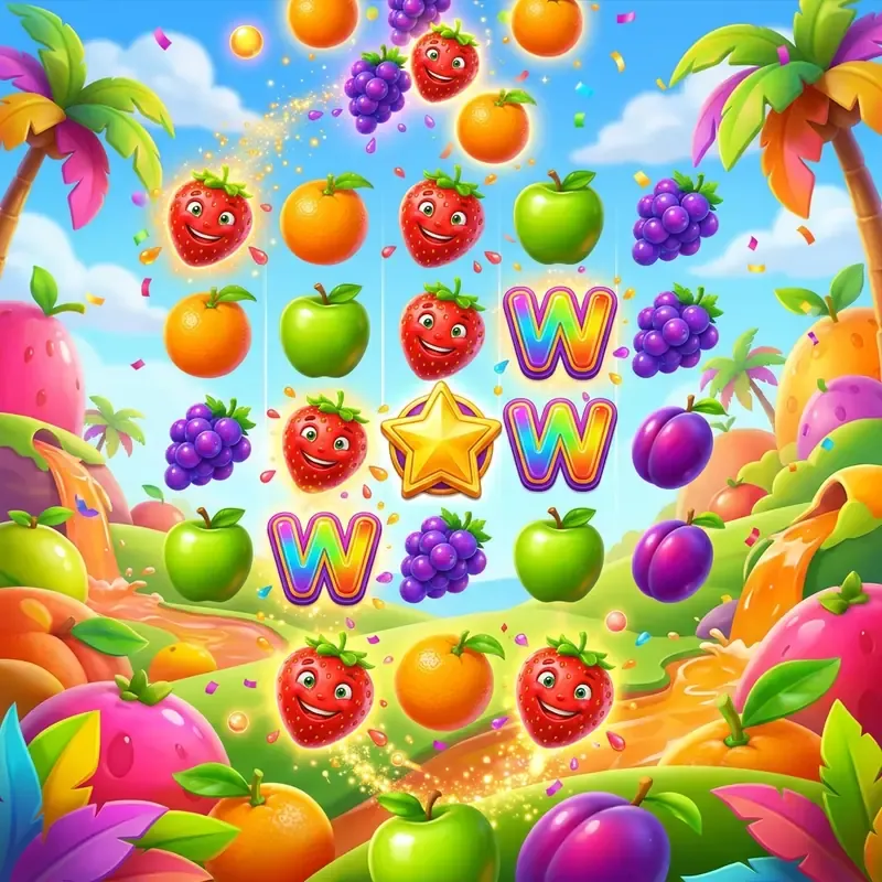 Fruit Party slot demo, ingyenes játék