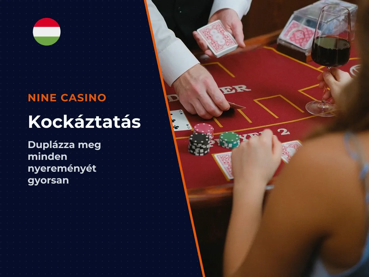 Kockáztatás Gamble funkció a nyeremények megduplázása