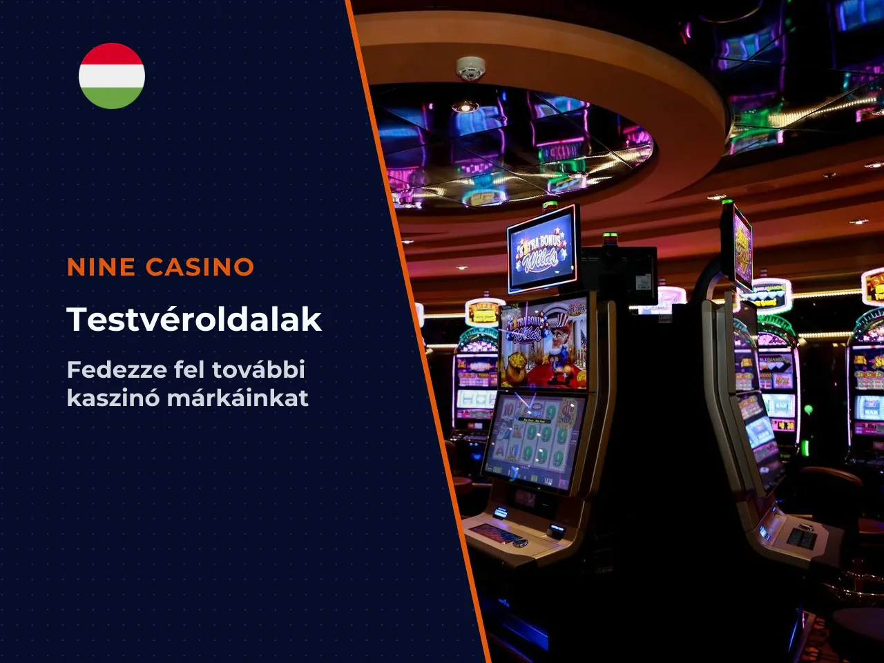 A Nine Casino testvéroldalai Sister Sites