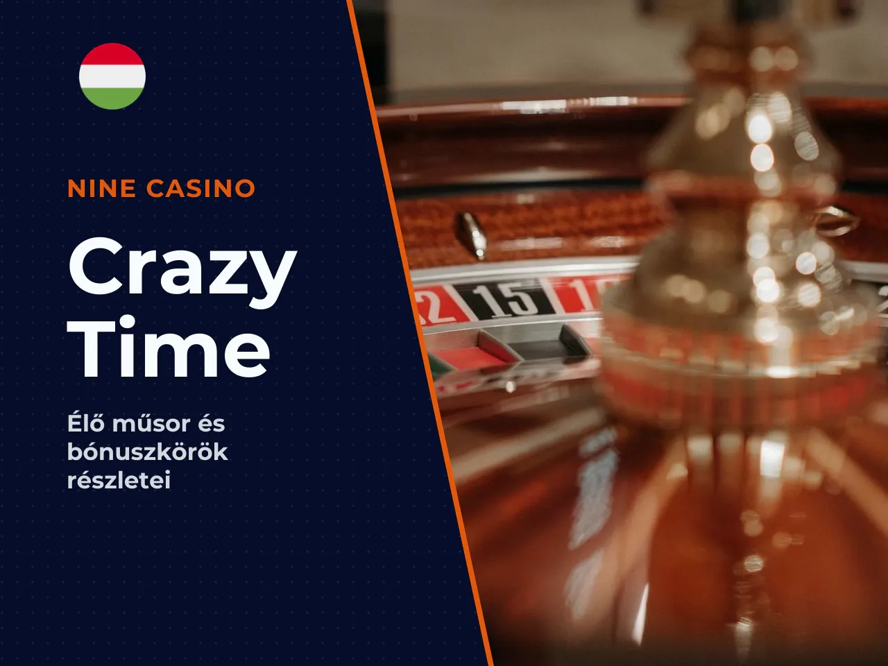 Crazy Time az Evolution stúdiójában játékformátum