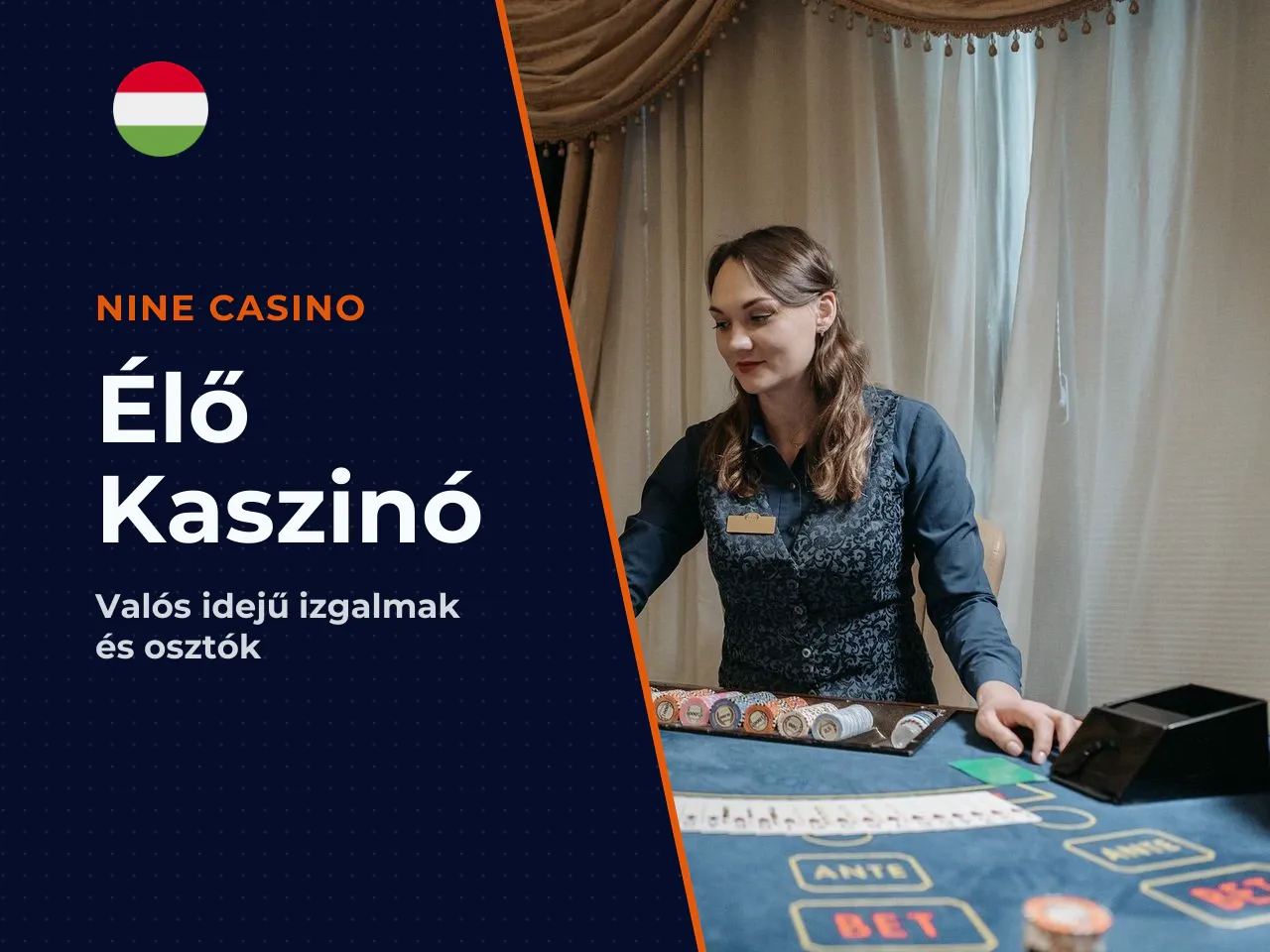 Élő kaszinó és asztali játékok választéka
