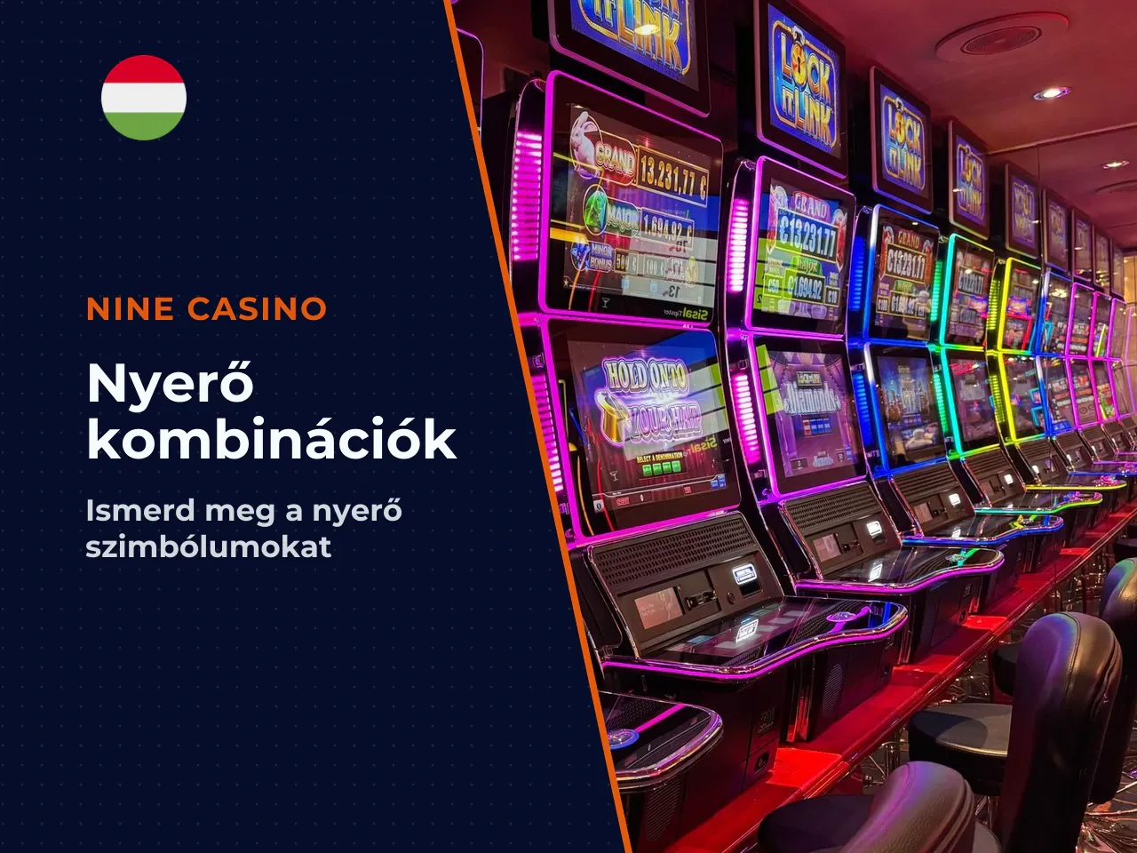 Szimbólumok és nyerő kombinációk. A nyerő