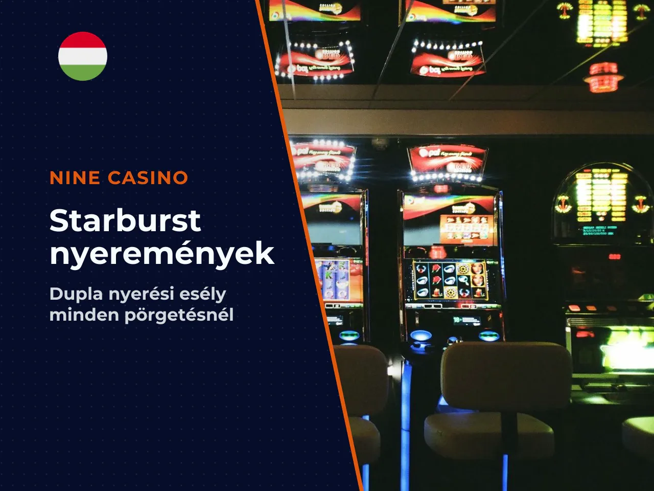 Nyerjen mindkét irányban a Starburstban. A